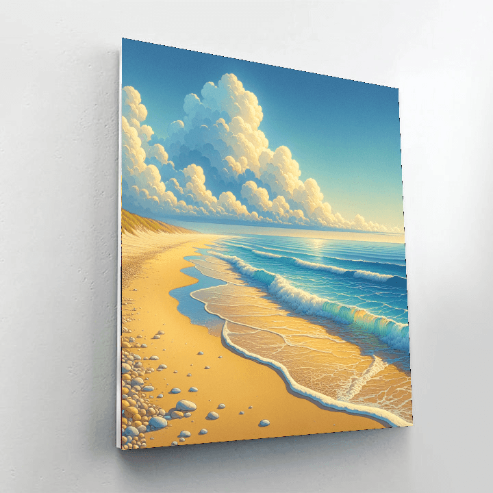 Breezy Coastal Escape Numbered Painting Kits