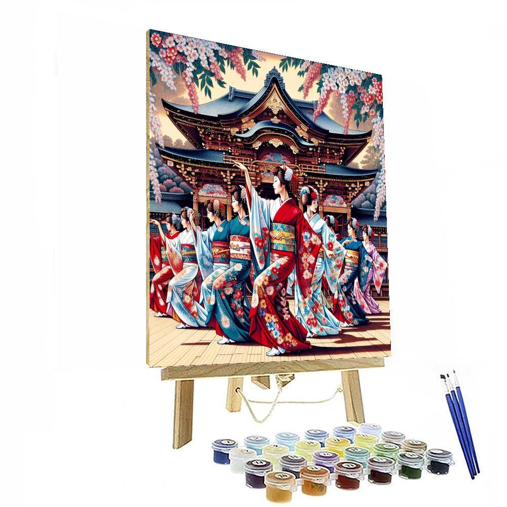 Gion Odori - Kyoto Paint By Numbers Kits