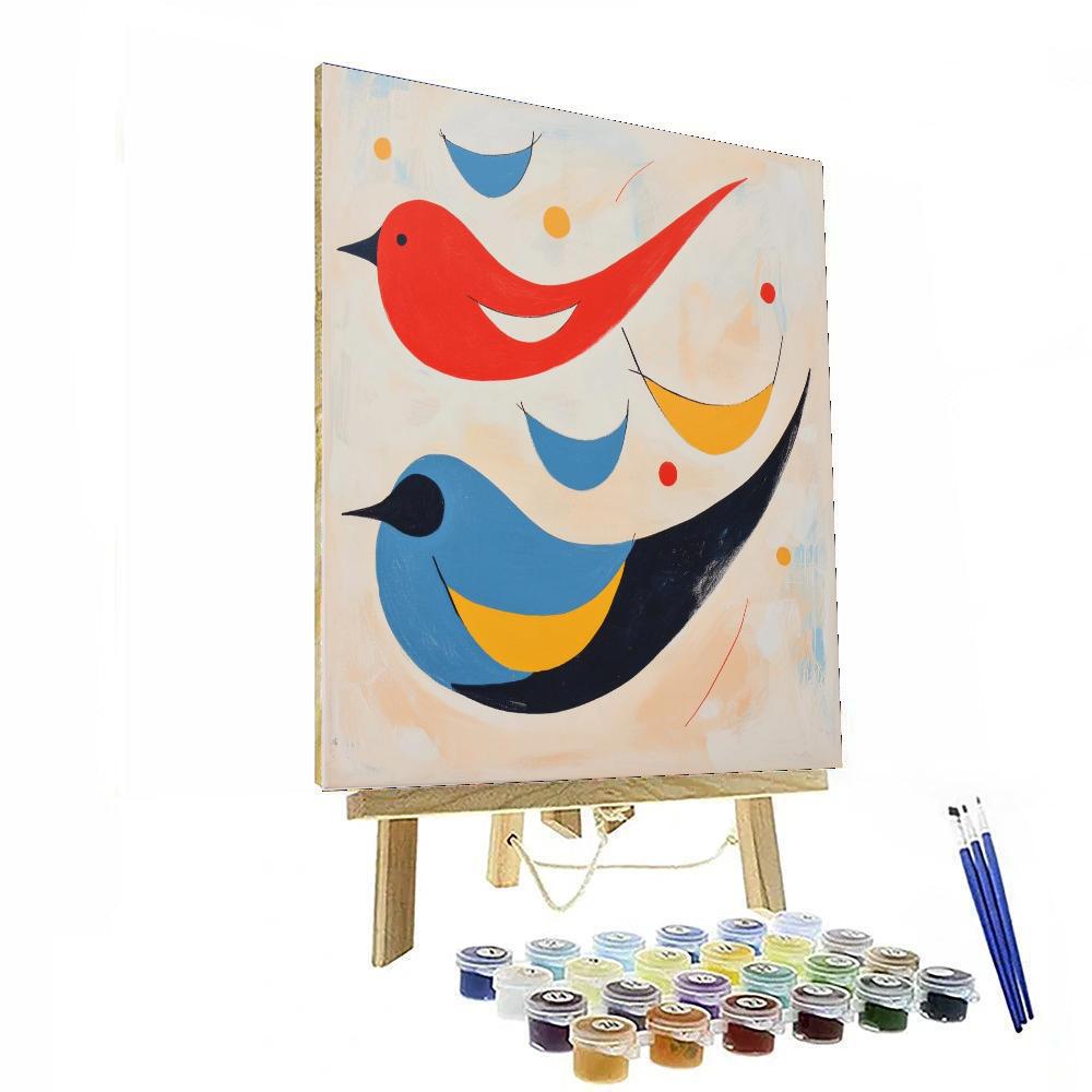 Joan Miró Inspired The Playful Universe  Number Painting
