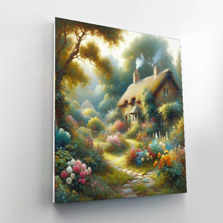 Enchanted Cottage Retreat Numbered Painting Kits
