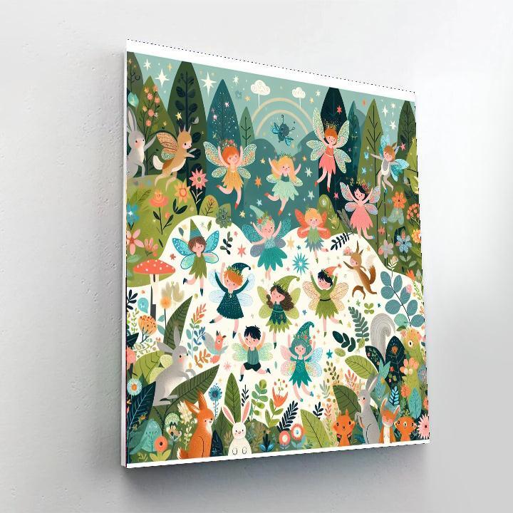 Whimsical Woodland Quest Paint By Number