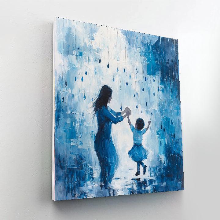 Gentle Rain Of Love Number Painting