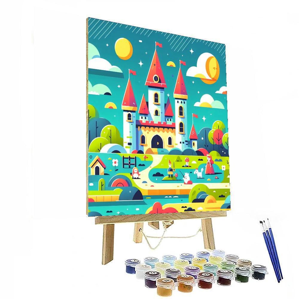Creative Castle Craft Painting Number Kit