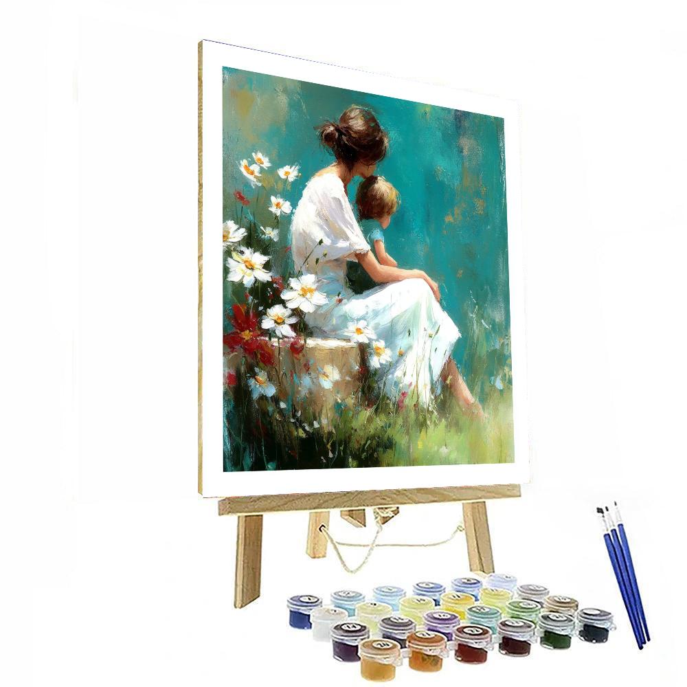 Lullabies In Bloom DIY Paint By Numbers