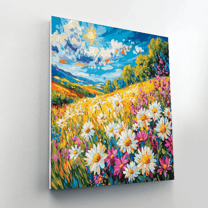 Vincent Van Gogh Inspired Fields Of Joy  Paint By Numbers Kits