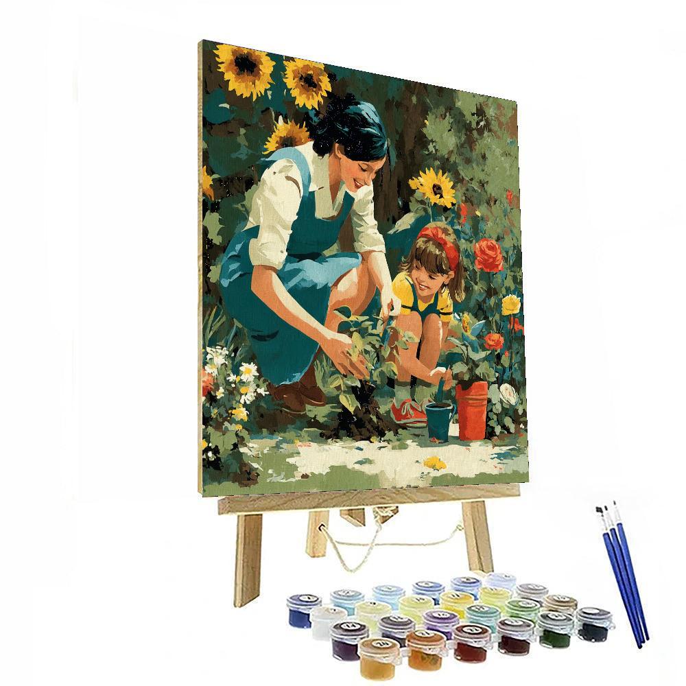 Mother's Garden Of Memories Number Painting