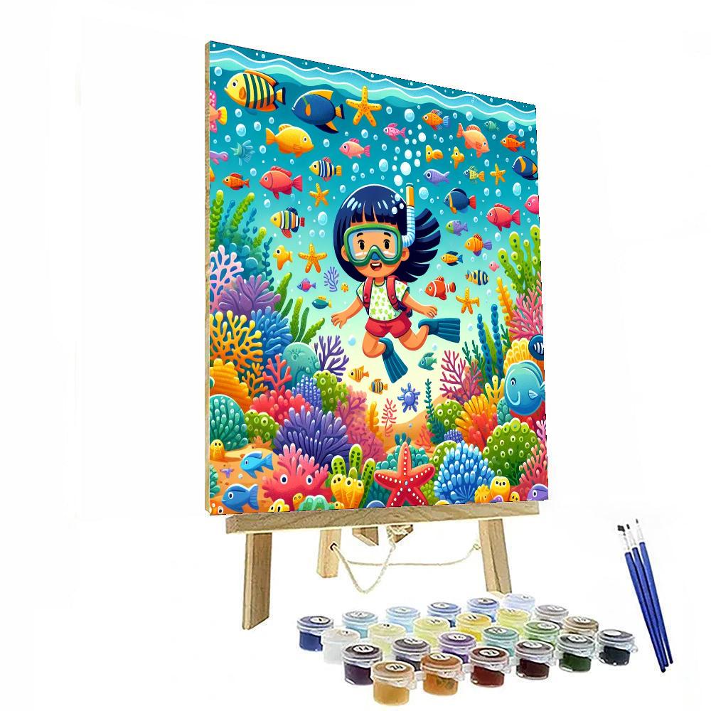 Aquatic Wonderland Journey DIY Paint By Numbers