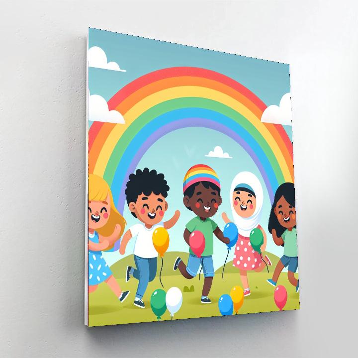 Rainbow Magic Party Paint By Numbers