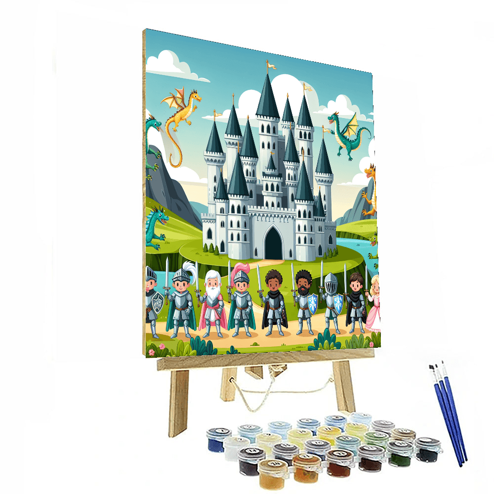 Adventures In Fantasy Painting By Numbers Kit