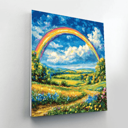 Claude Monet Inspired Chasing Rainbows Paint By Numbers Kits