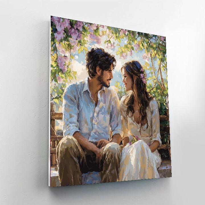 Forever My Little One DIY Paint By Numbers