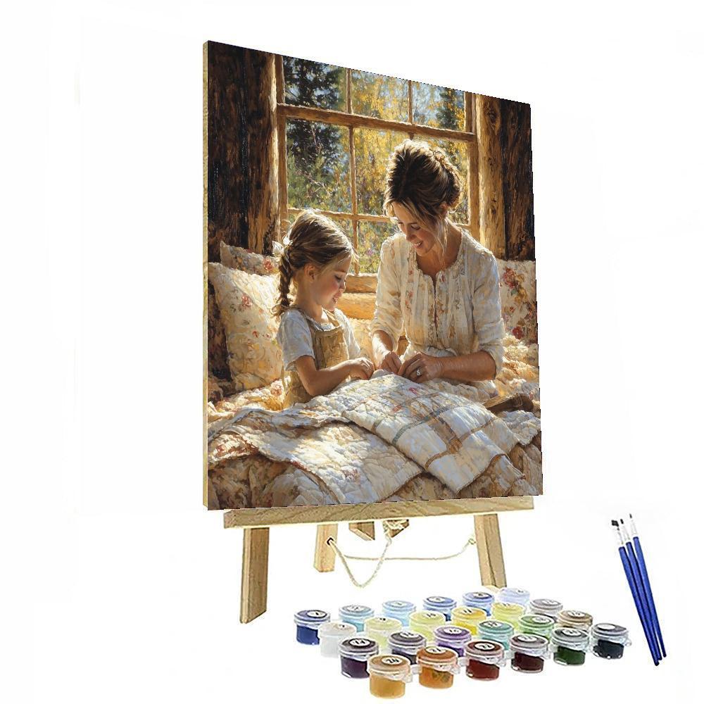 The Love Quilt Paint By Numbers