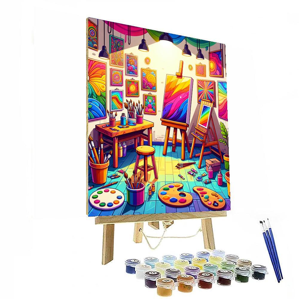 Creative Artist's Studio Painting Number Kit