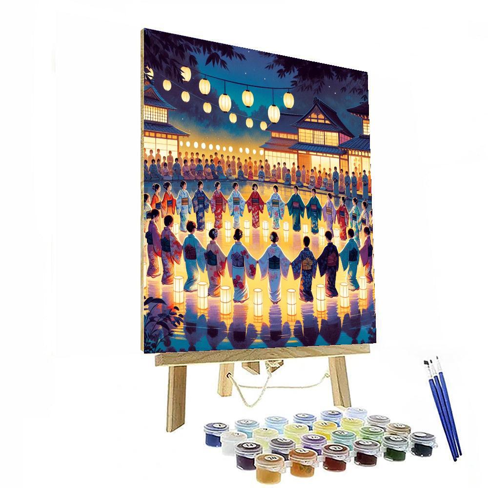 O-bon - Japan Painting Number Kit