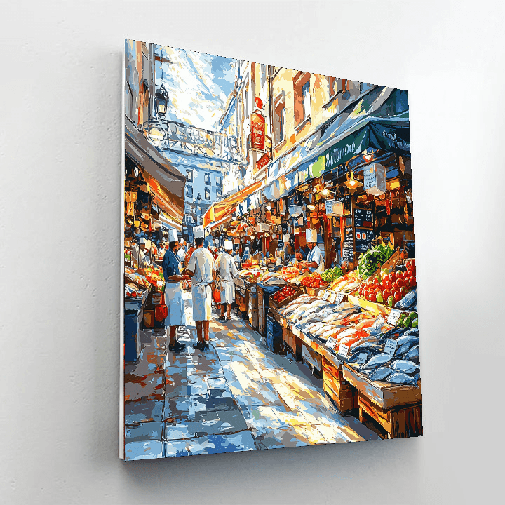 Sydney Fish Market Numbered Painting Kits