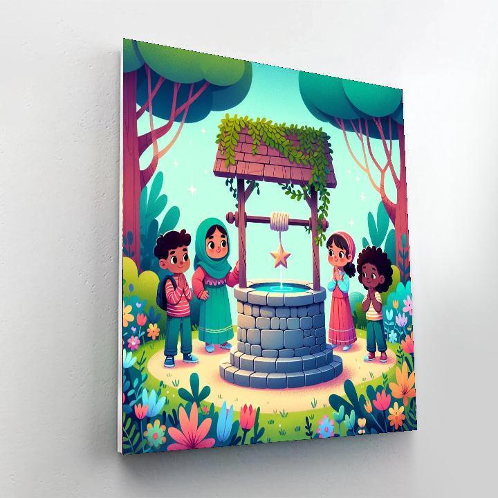Wishing Well Wishes Paint By Numbers Kits