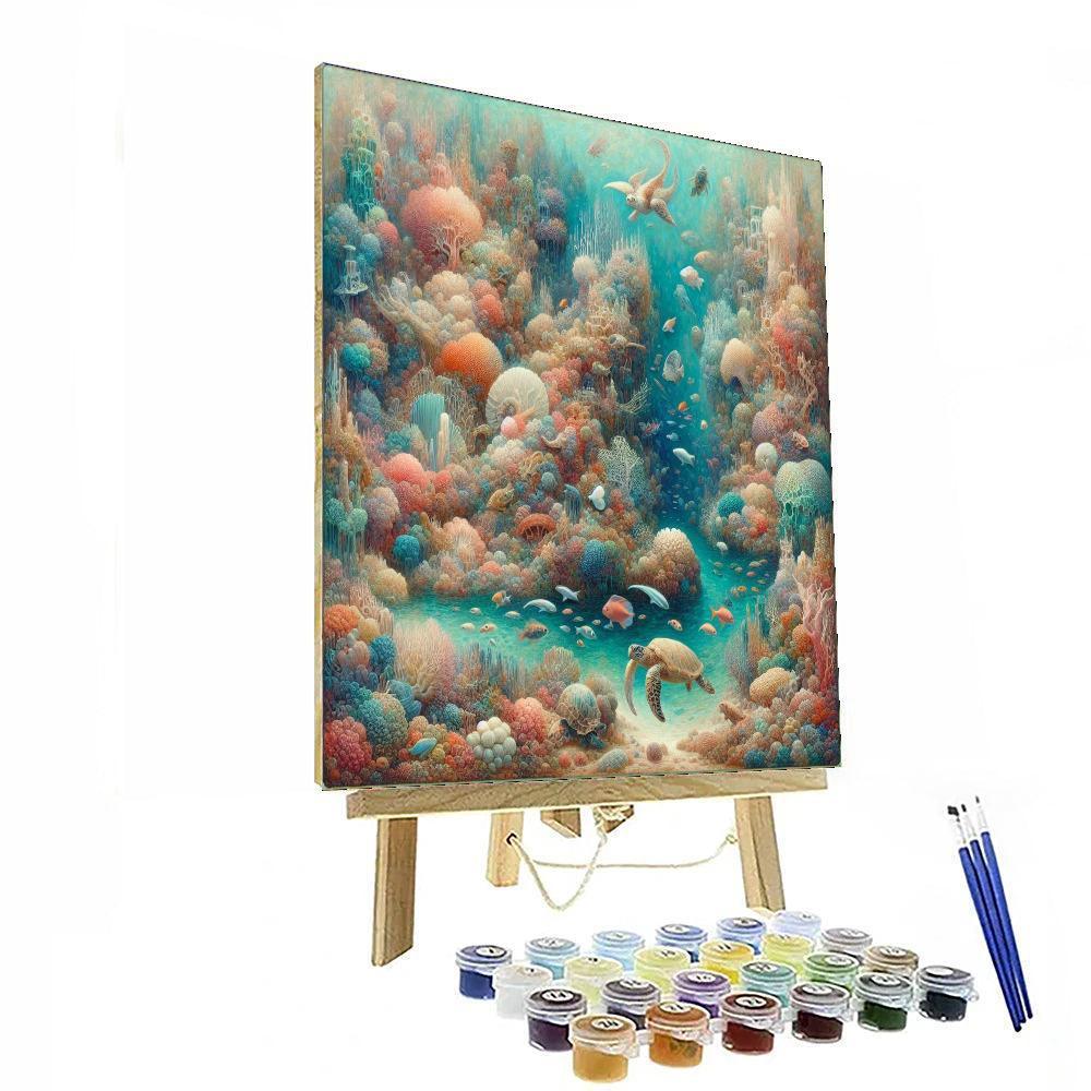 Mystic Underwater Realm Paint By Color