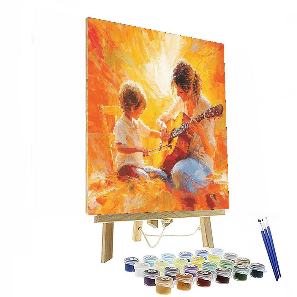 The Sweet Sound Of Laughter Paint By Color