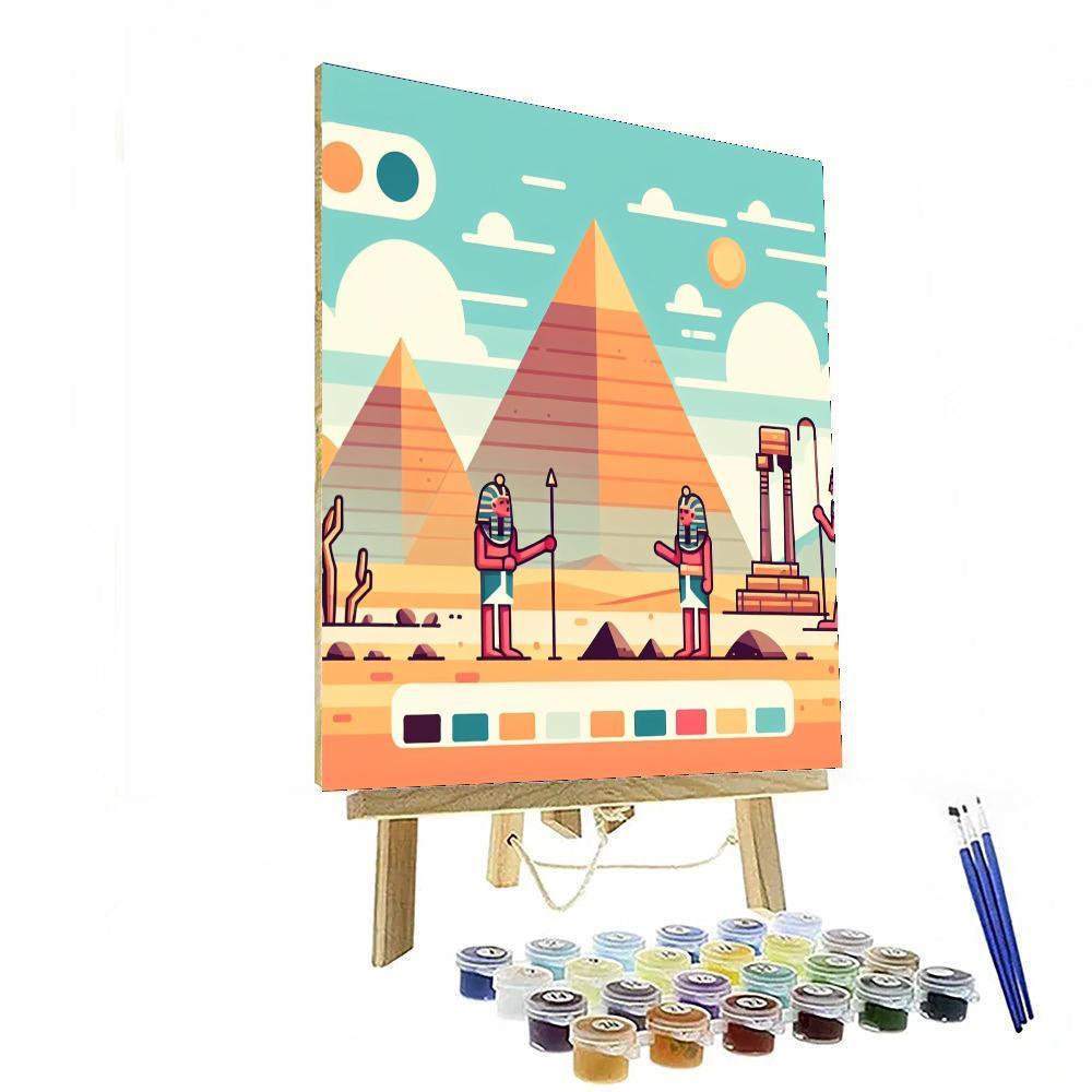 Ancient Egypt Paint By Numbers