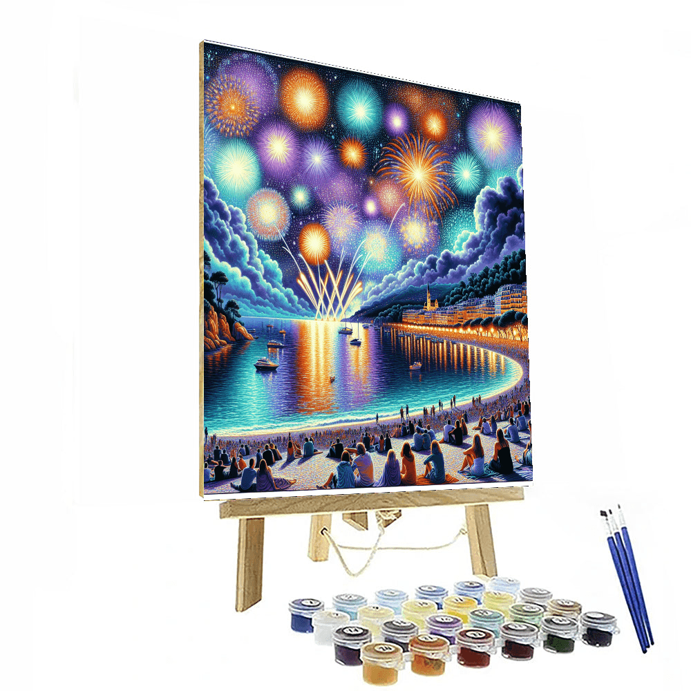 International Festival Of Pyrotechnic Art - France Paint By Numbers Kits