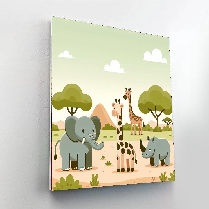 Nature's Giants Paint By Color