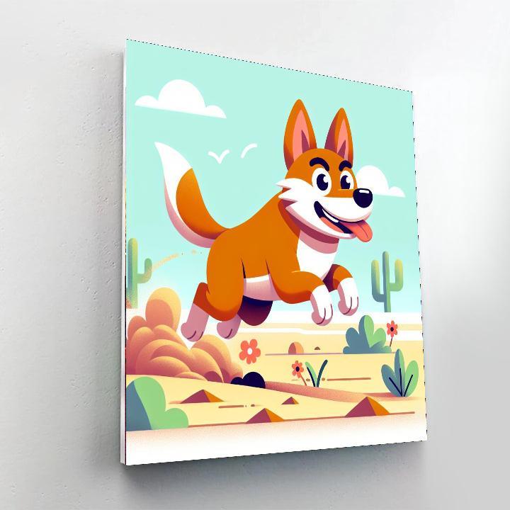 Daring Dingo Paint By Numbers Kits