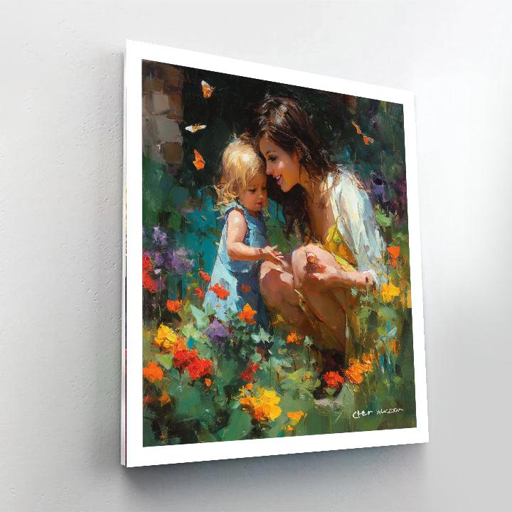 Adventure In The Butterfly Garden Paint By Number