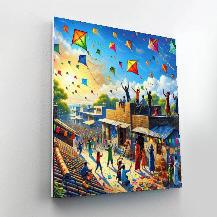 Kite Festival - Gujarat Numbered Painting Kits