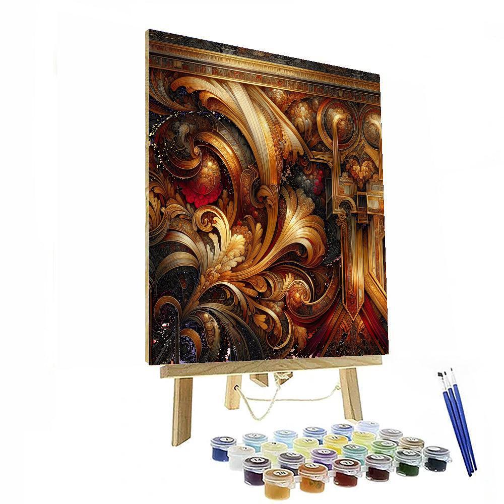 Gustav Klimt's Golden Muse DIY Paint By Numbers