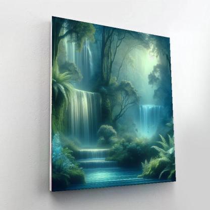 Whispering Waterfall Dream Paint By Number