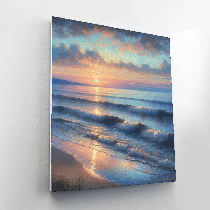 Sea Breeze Scene Paint By Numbers Art