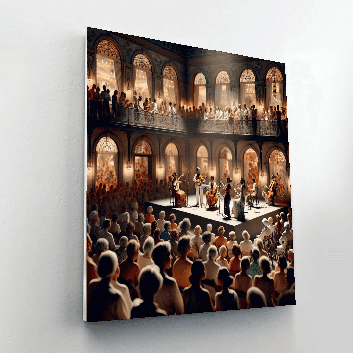 Spoleto Festival - Charleston, Usa Numbered Painting Kits