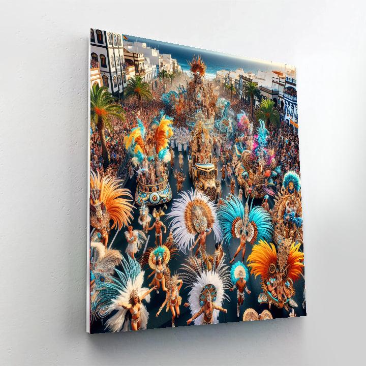 Tenerife Carnival - Canary Islands, Spain Paint By Numbers Art