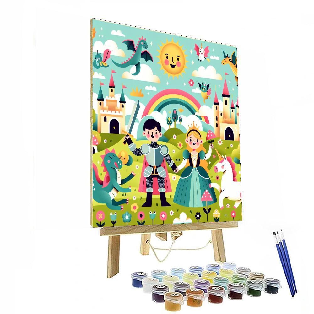 Festive Fairytale Adventure Paint By Color