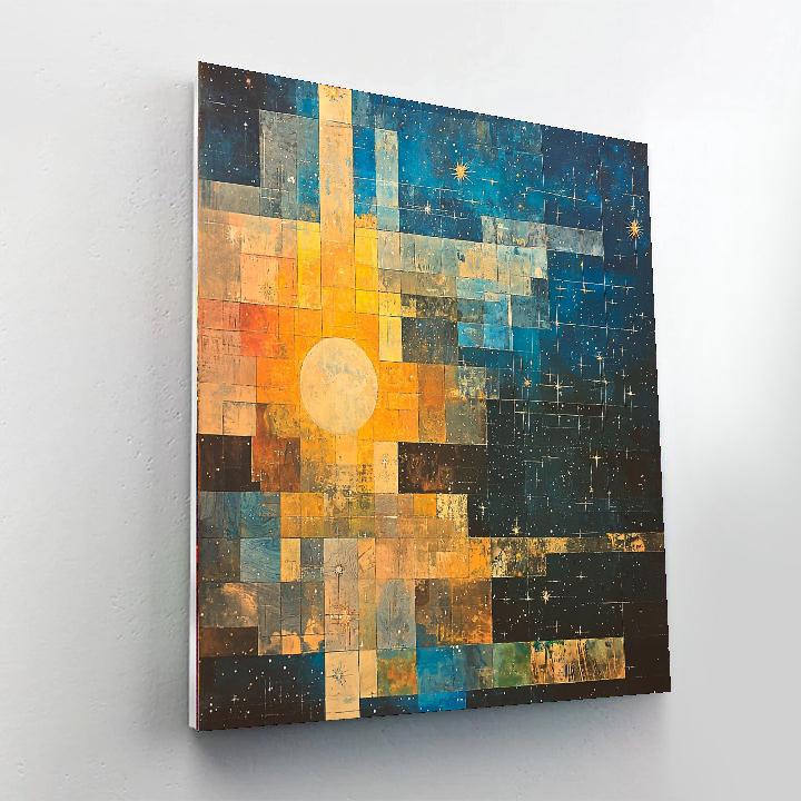 Paul Klee Inspired Whispers Of The Infinite  Paint By Number