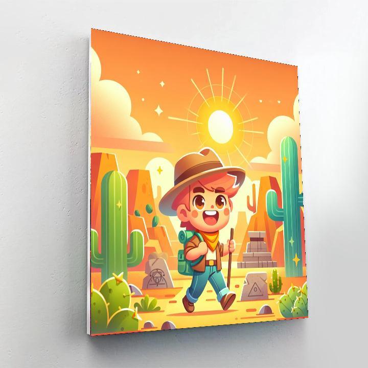 Desert Adventure Journey Paint By Numbers Kits