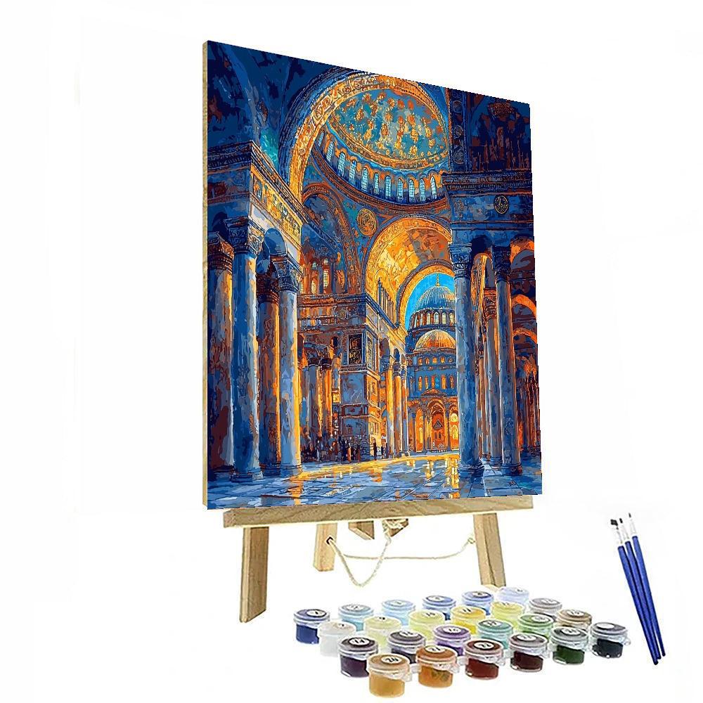 Hagia Sophia Paint By Color
