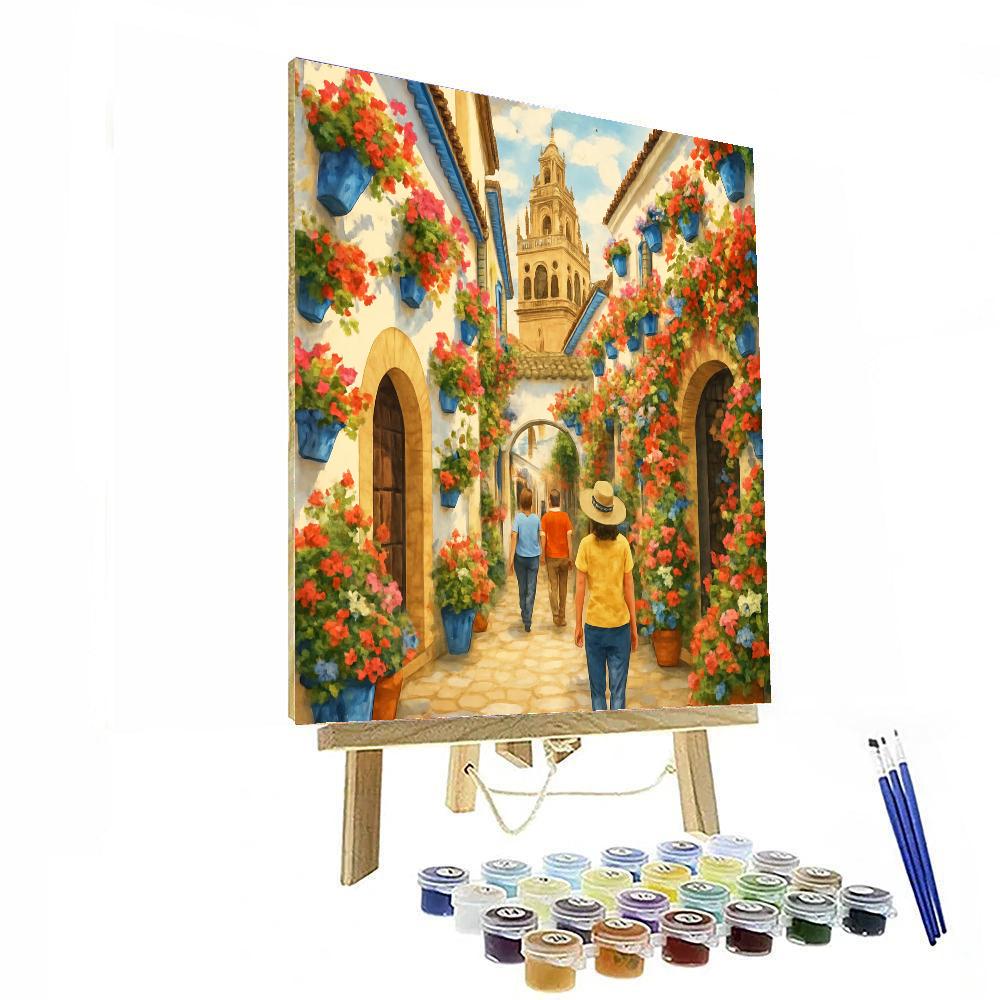Fiesta De Los Patios - Córdoba Numbered Painting Kits