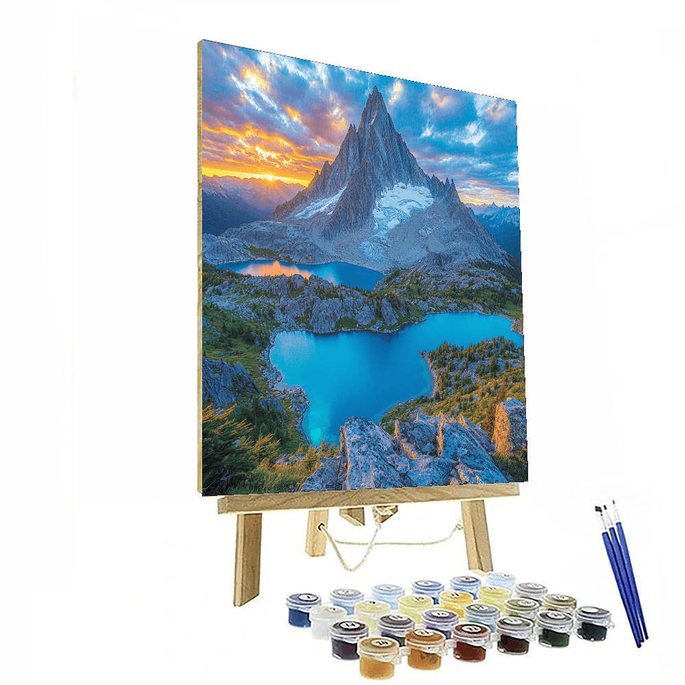 Fitz Roy Mountain DIY Paint By Numbers