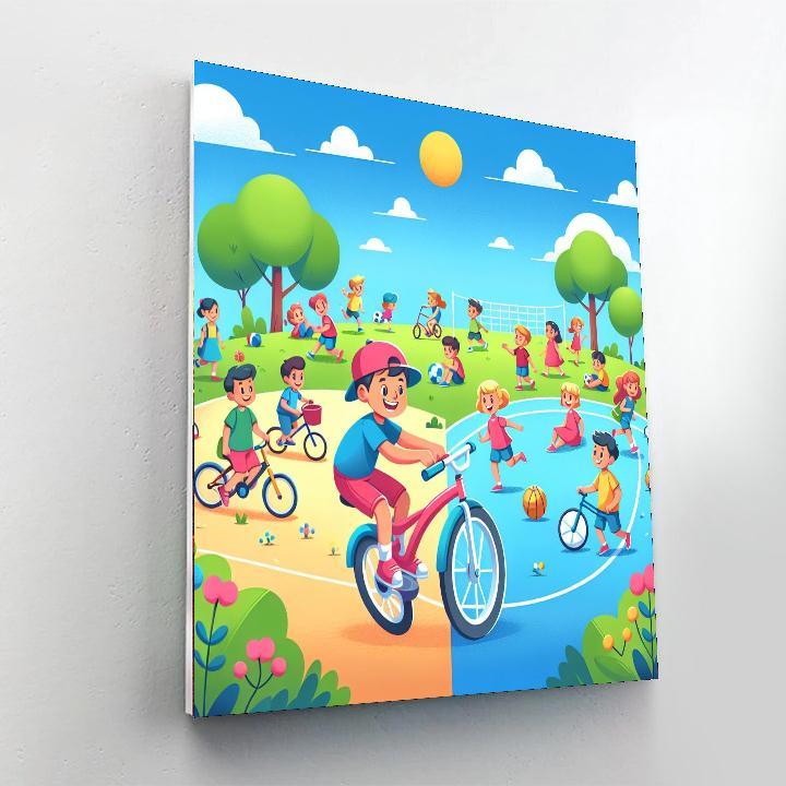 Sunny Adventure Day Paint By Number