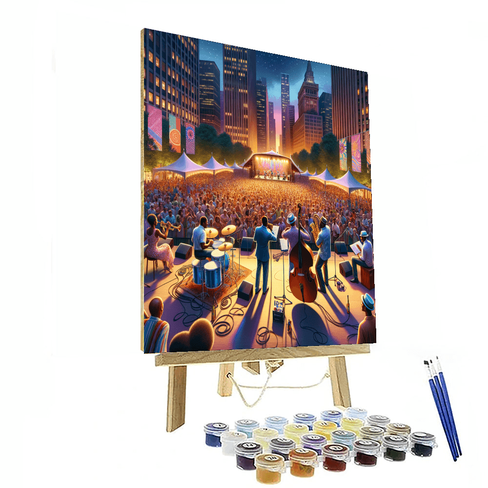 Montreal Jazz Festival - Montreal, Canada Numbered Painting Kits