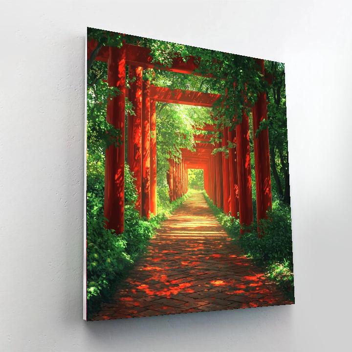 Fushimi Inari Taisha - Kyoto Number Painting