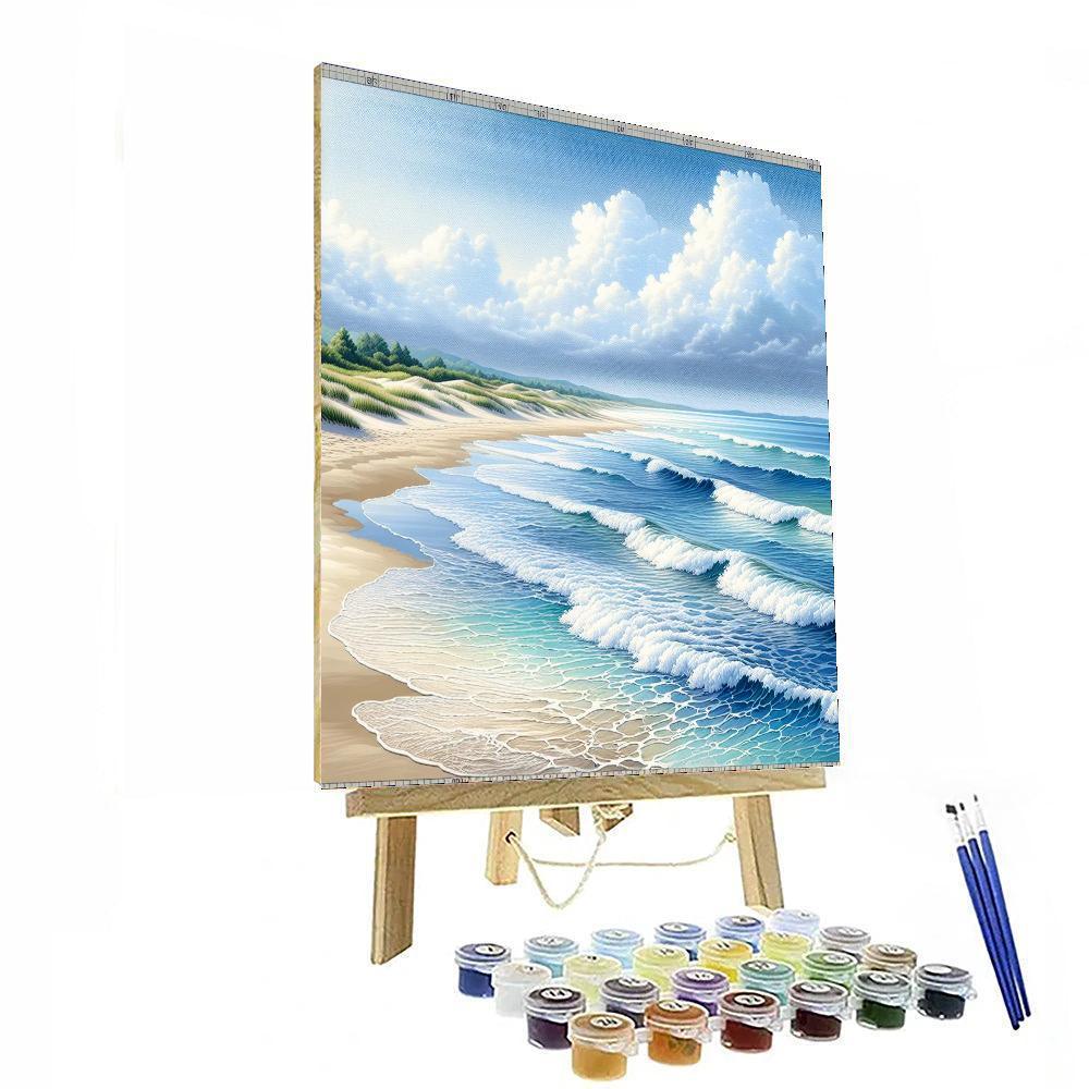 Seaside Serenity Scene Paint By Numbers Kits