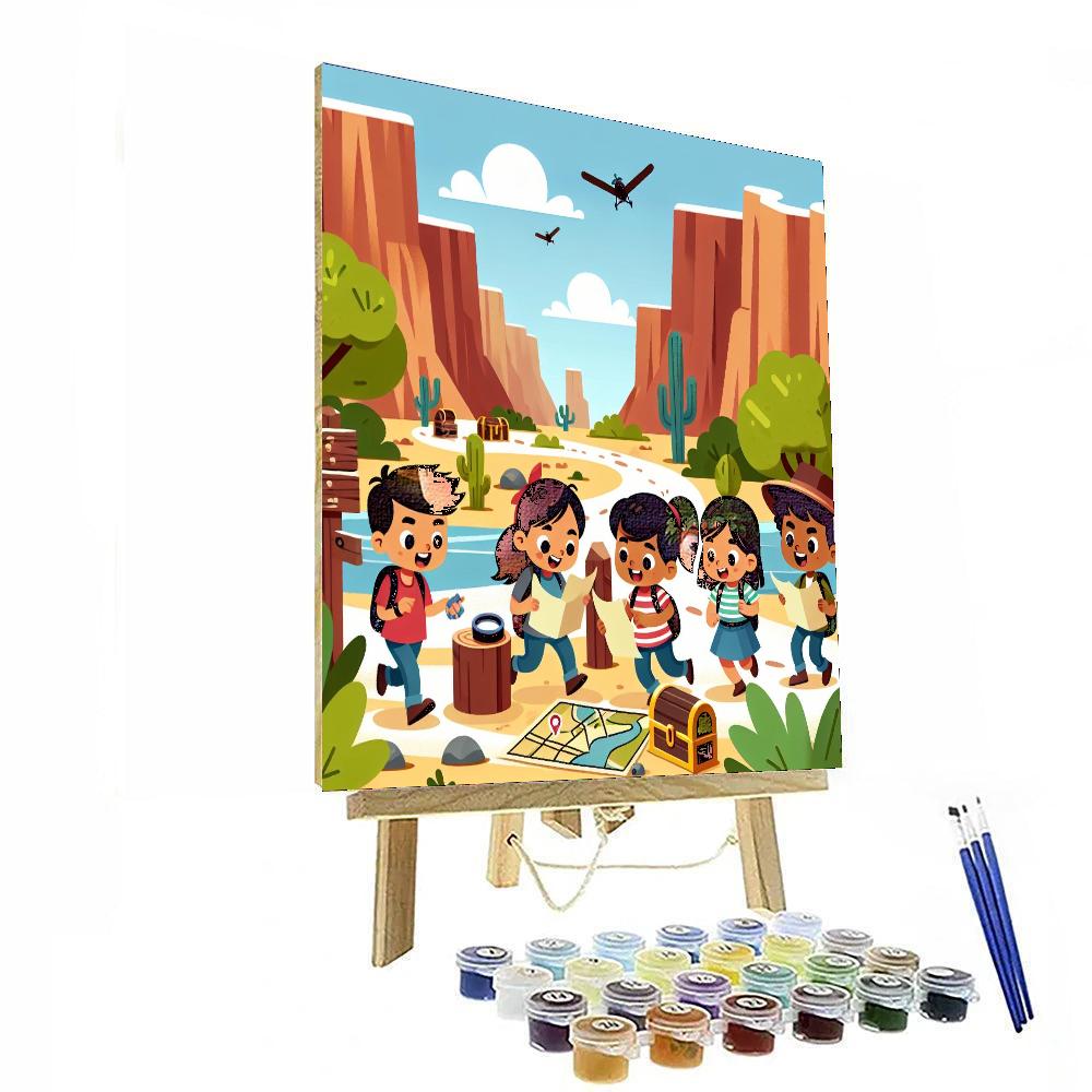 Canyon Quest Challenge Numbered Painting Kits