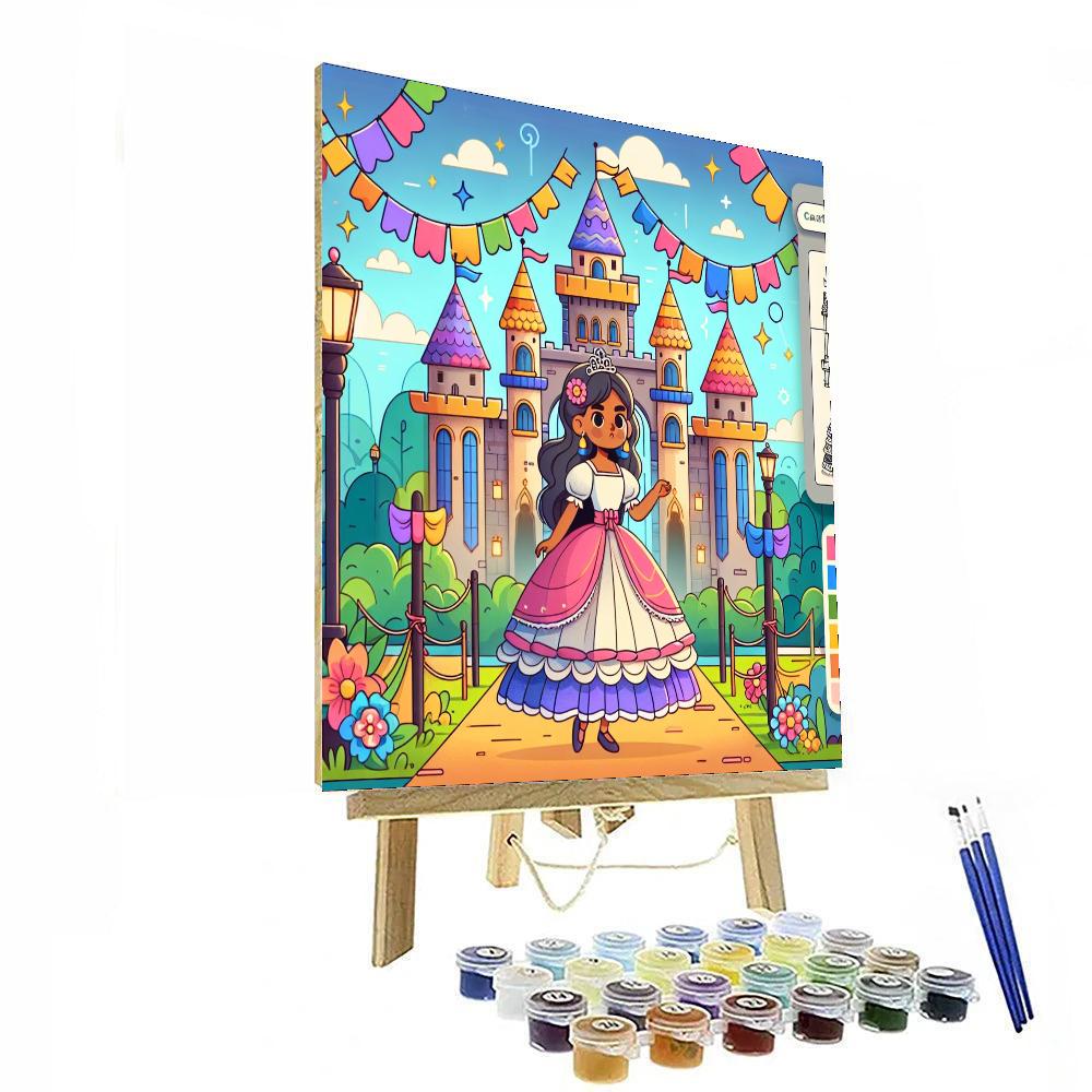 Princess’s Royal Adventure Number Painting