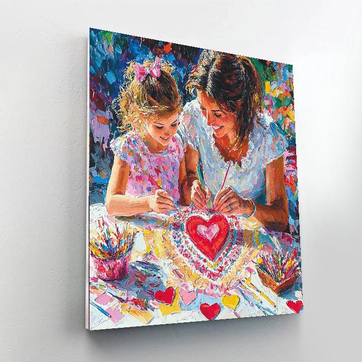 Caring Hearts Paint By Numbers