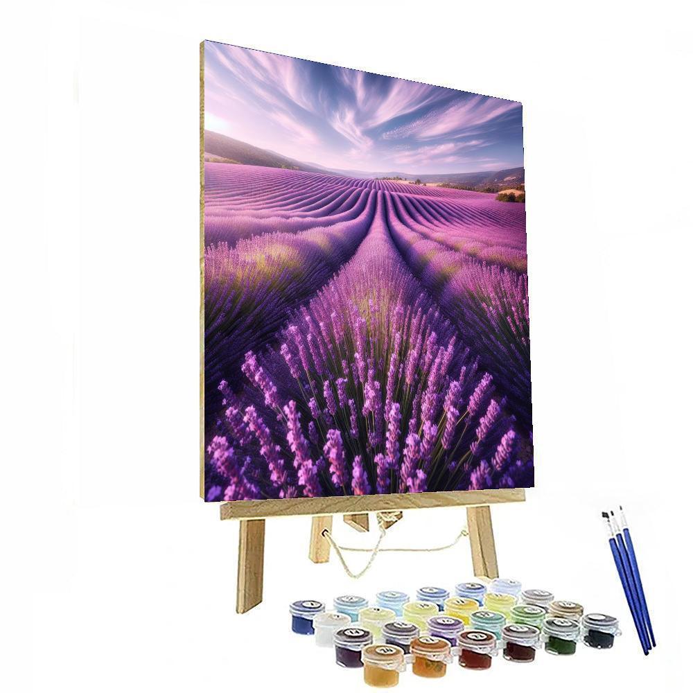 Lavender Field Symphony Paint By Number