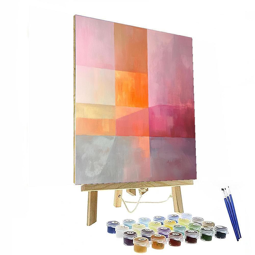 Mark Rothko Inspired Serene Dawn  Paint By Numbers