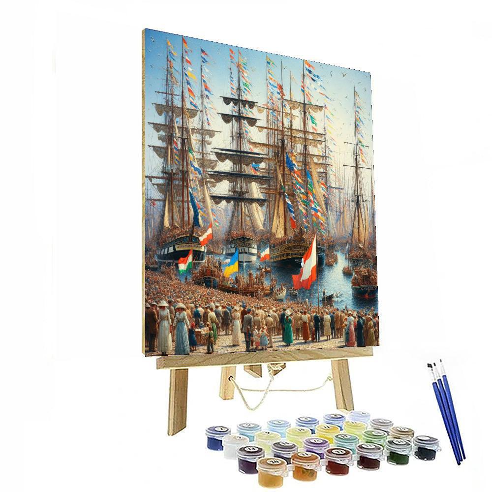 Kieler Woche Paint By Numbers Art