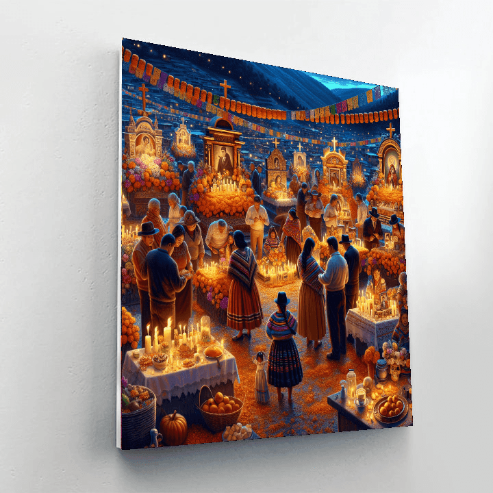Día De Los Muertos - Ecuador Paint By Numbers